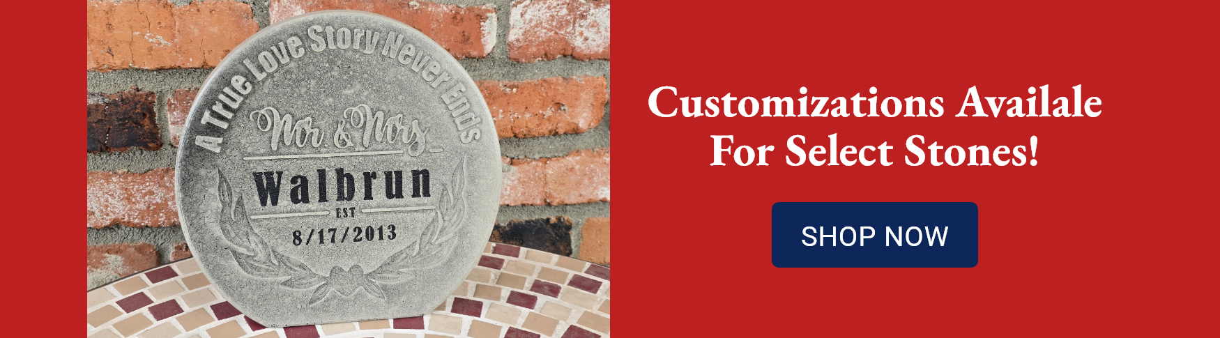 Shop Custom Stones